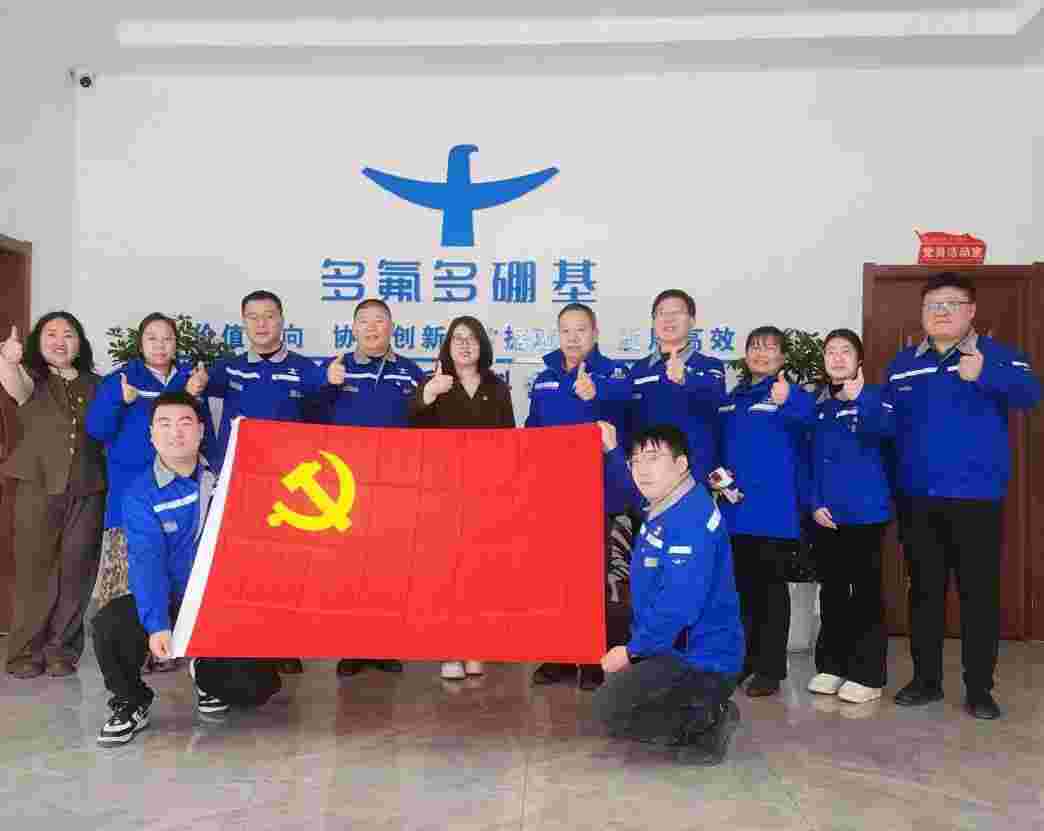 中共[多氟多硼基(山东)新材料科技有限公司]支部举行成立大会暨揭牌仪式